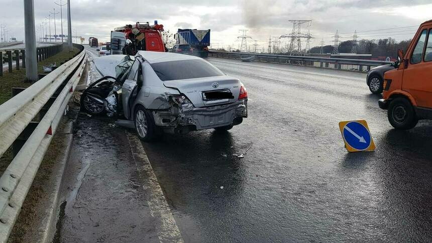 Фото с места ДТП | Фото: пресс-служба регионального УМВД