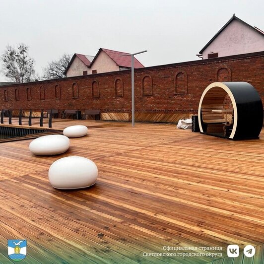 «Атмосфера волшебства и вдохновения»: в Светлом почти завершились работы по благоустройству Библиотечного пруда (фото) - Новости Калининграда | Фото: администрация Светловского городского округа