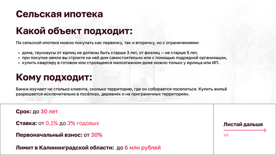 Виды и условия льготных ипотечных программ  | Иллюстрация: Александр Скачко / «Клопс»