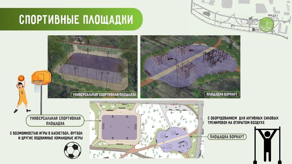 «Дорожка с виражами»: в Калининграде планируют реновировать Шервудский лес (эскизы) - Новости Калининграда | Предоставлено администрацией Калининграда