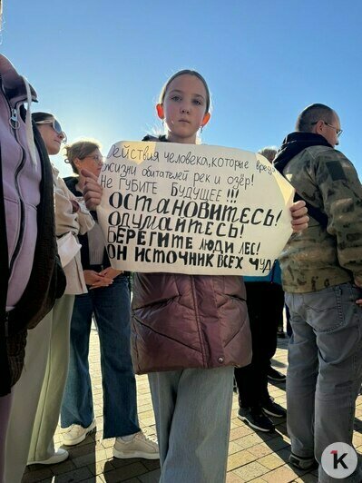 Сохранить чистый воздух: жители микрорайона Космодемьянского провели митинг против ухудшения экологии (фото) - Новости Калининграда | Фото: «Клопс», страница движения «Наш берег» ВКонтакте