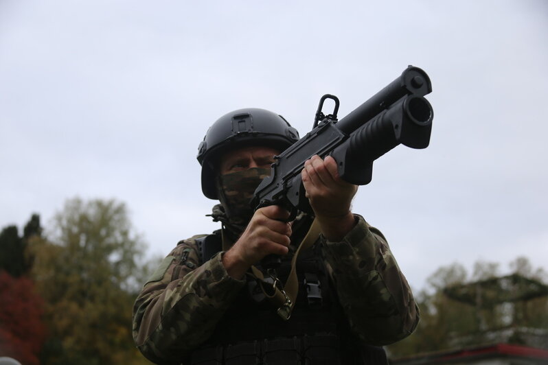 На полигоне под Калининградом прошли учения росгвардейцев по стрельбе из гранатомёта (фото, видео)  - Новости Калининграда | Фото: Росгвардия Калининградской области 