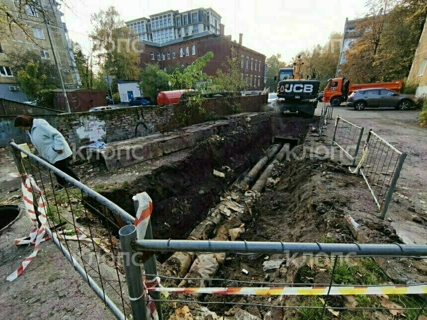 В Калининграде несколько домов вновь остались без горячей воды и отопления из-за аварии на теплосетях (фото) - Новости Калининграда | Фото: Екатерина