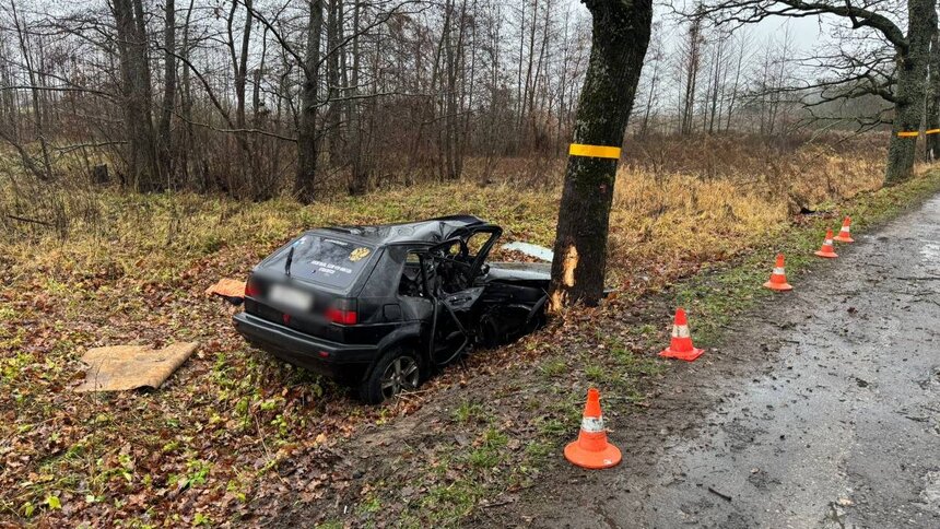 20-летний водитель отделался ушибами, его младший брат погиб: подробности ДТП в Озёрском районе  - Новости Калининграда | Фото: прокуратура Калининградской области 