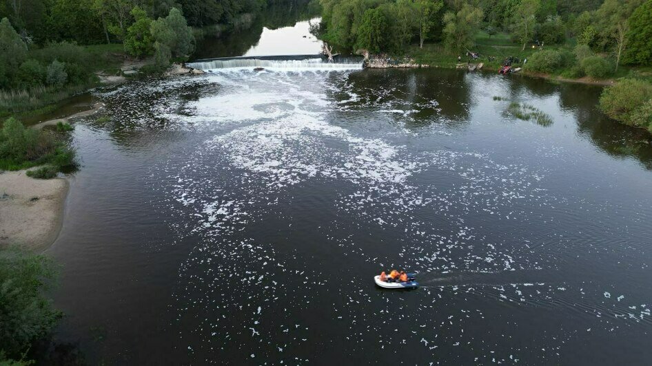 Поиски утонувшей девочки в Знаменске  | Фото: ПСО «Запад»