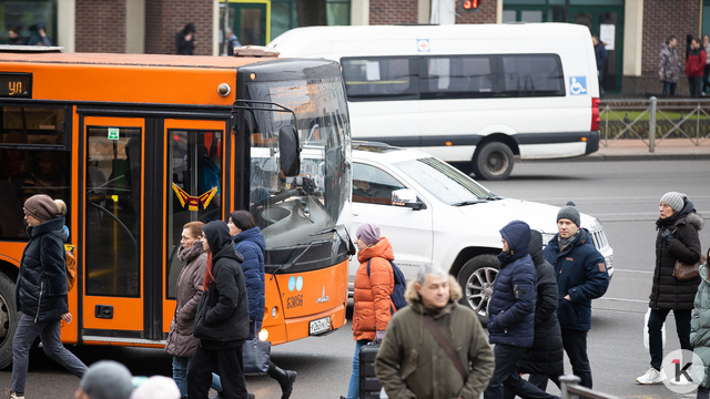 В Калининграде на Портовой заблокировано движение автобусов маршрута №4 в направлении центра города