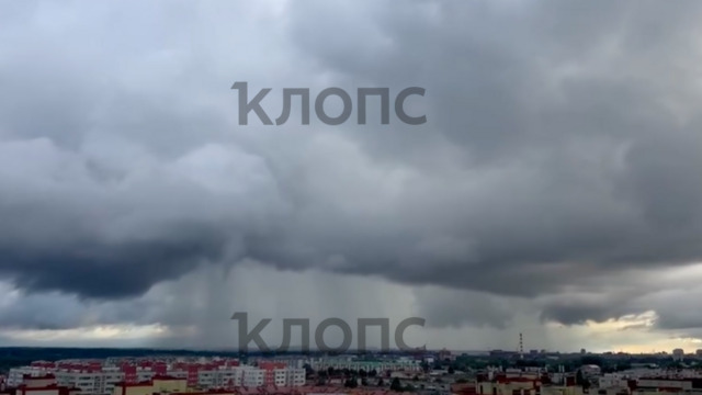 Над Калининградом заметили облако-торнадо (видео)