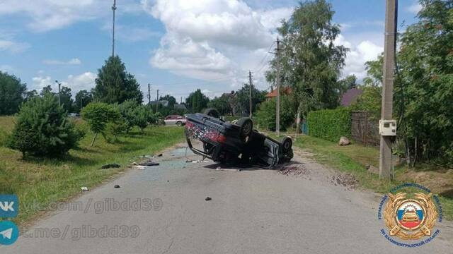 Водитель перевернувшегося в Советске Volkswagen скончался   
