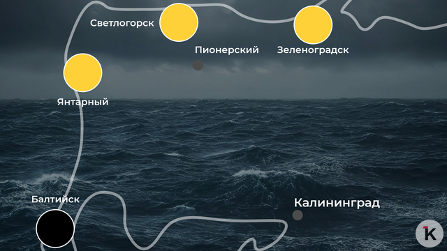 «Погода для купания»: ситуация на калининградском побережье 17 июля