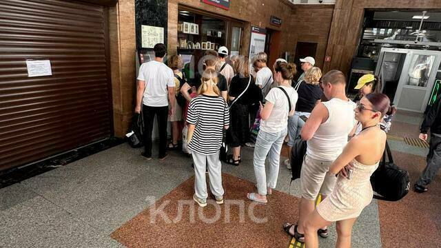 В Калининграде поезда на море снова заполнены (видео)