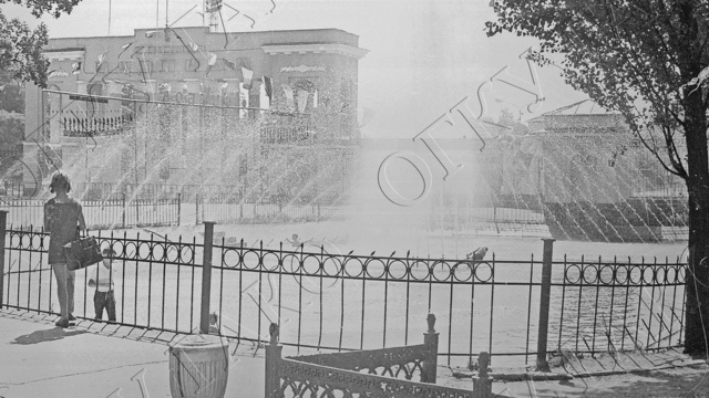 В госархиве показали, как выглядел фонтан у стадиона «Балтика» в 1973 году (фото)