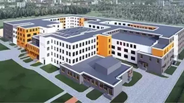 Видиотека и теплица: в Калининграде строят новую школу