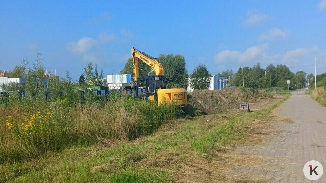 В Калининграде возле Восточной эстакады начали строить пешеходный бульвар (фото)