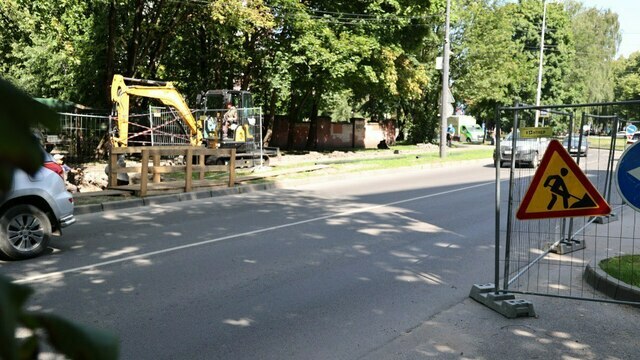 Часть улицы Донского в Калининграде перекроют на три дня, с 15 по 17 августа 