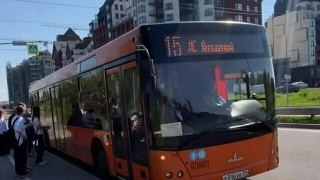 В Калининграде автобус №15 стал с 8 сентября ходить чаще и быстрее 