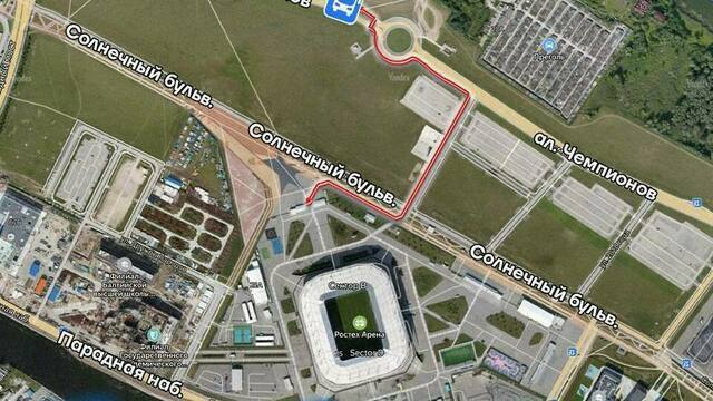 На матч «Балтики» и «Акрона» организовали специальные шаттлы