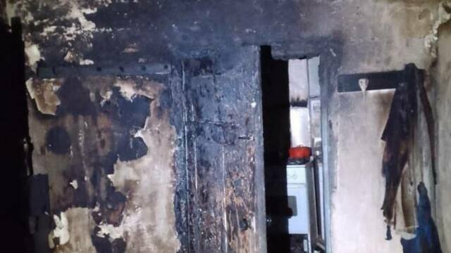 В Полесском округе из-за пожара в частном доме пострадал человек
