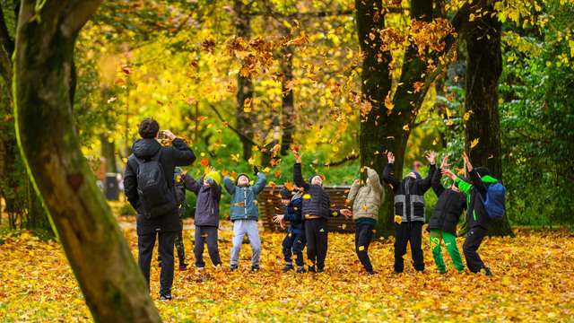 Осень в городе, где хочется гулять