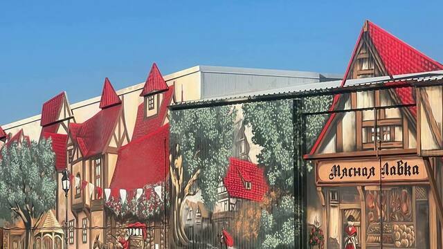 Сказочный средневековый городок появился в Поречье (фото)