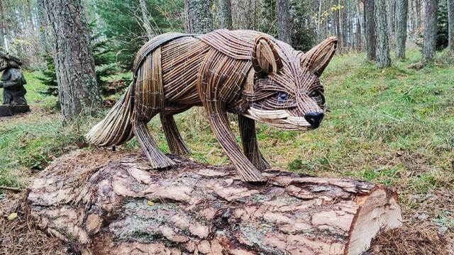 На Куршской косе появился новый арт-объект