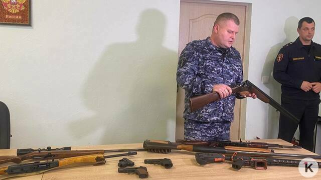 В Калининградской области оружие имеют более 15 тысяч человек  