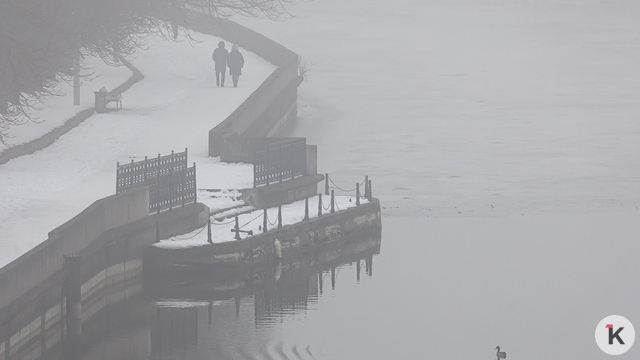 В Калининграде и области выпадет первый снег в воскресенье