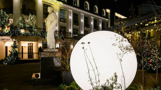 Зеленоградск в декабре 