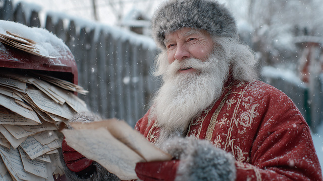 В Калининграде поставили специальный почтовый ящик для писем Деду Морозу  