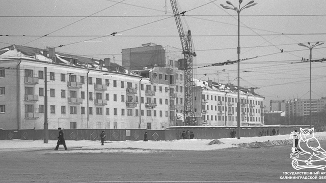 В госархиве показали, как выглядела реконструкция домов на улице Шевченко в 1979 году