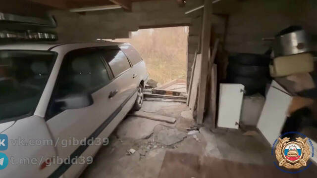 Пробил стену гаража и умер: подробности ДТП в Гвардейском районе (видео)  