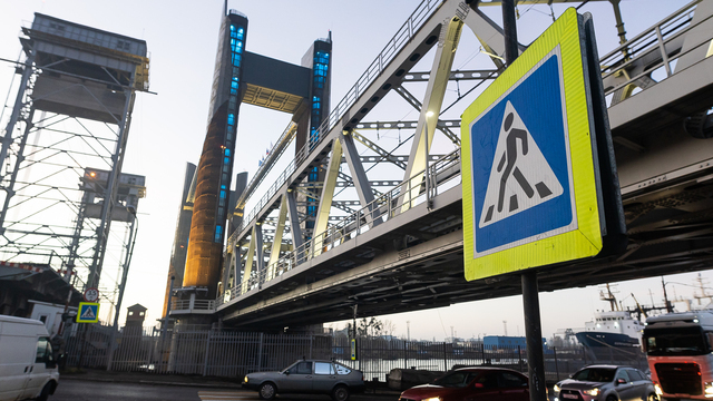 Железнодорожный дублёр двухъярусного моста в Калининграде передали РЖД (фоторепортаж)
