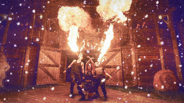 Средневековые гулянья и огненное шоу: поселение Кауп приглашает на новогоднюю программу 