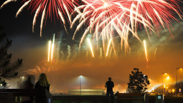 Власти рассказали, где в Калининграде разрешено запускать фейерверки