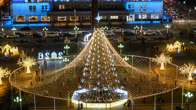 Площадь Победы в Калининграде в новогодние праздники останется без концертной программы