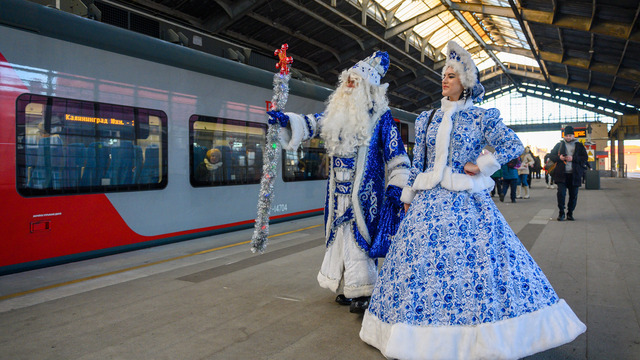 С 28 декабря пассажиров к морю снова помчит «Новогодний экспресс»    