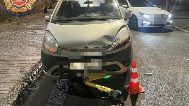 В Калининграде на Молочинского задавили электросамокатчика  