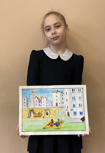  Евгения Чеснокова, 
2 Б класс, школа им. 
А. Моисеева, пос. Знаменск | Фото участников конкурса