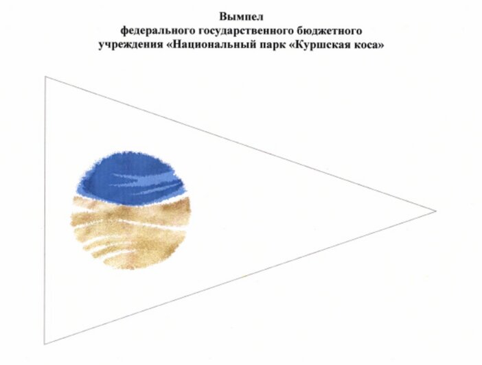 У «Куршской косы» помимо эмблемы появились флаг и вымпел  - Новости Калининграда | Фото: пресс-служба нацпарка «Куршская коса»