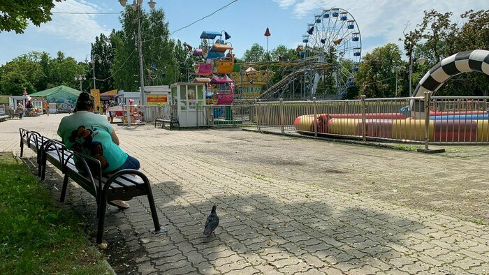 В Центральный парк приходят и за развлечениями, и за покоем  | Фото: Александр Мелехов