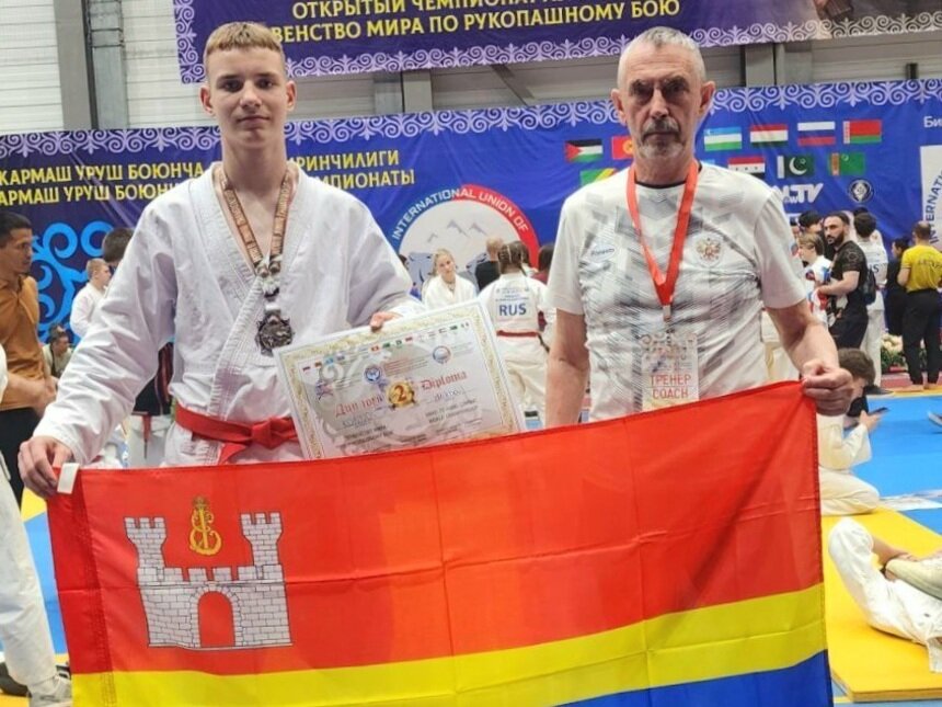 Калининградский спортсмен стал вице-чемпионом первенства мира по рукопашному бою - Новости Калининграда | Фото: пресс-служба правительства Калининградской области