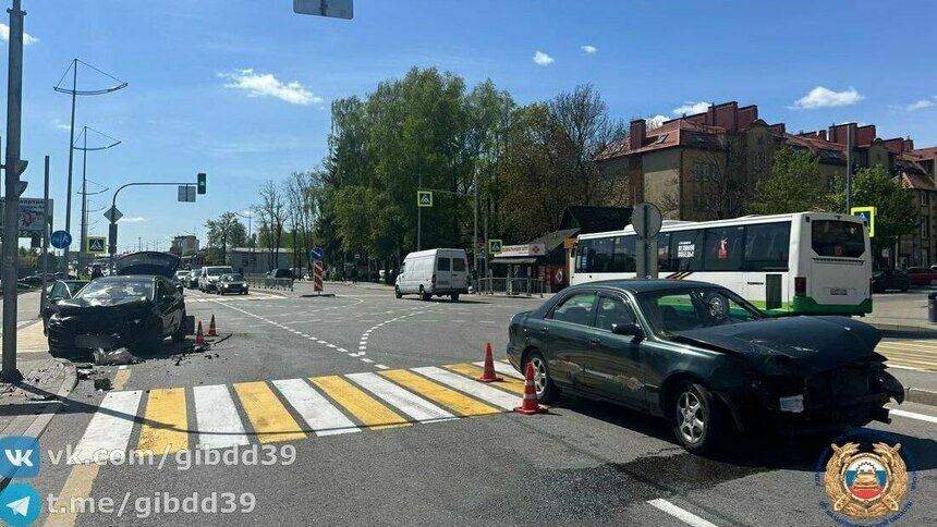 В Гурьевске двое детей пострадали в автоаварии - Новости Калининграда | Фото: Госавтоинспекция Калининградской области