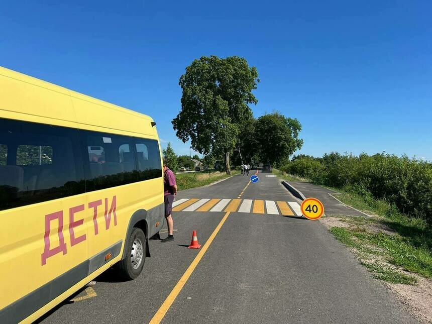 Место смертельного ДТП в посёлке Раздольное Славского района | Фото: Областная прокуратура