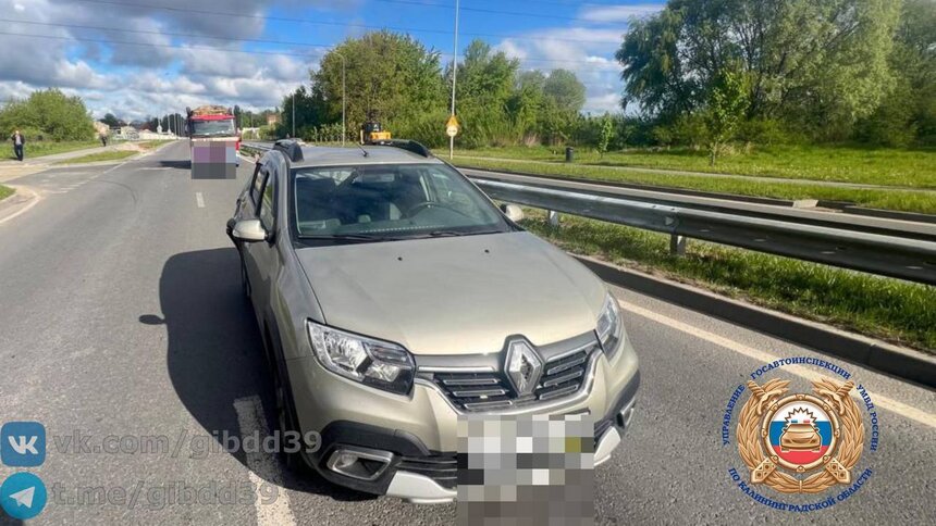 На Маршала Покрышкина врезались самосвал и легковушка, один человек пострадал  - Новости Калининграда | Фото: ГАИ Калининградской области 