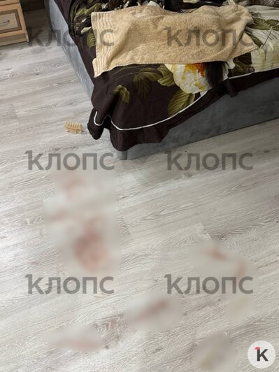 Супруги обнаружили следы крови в комнате и на балконе | Фото: Яна