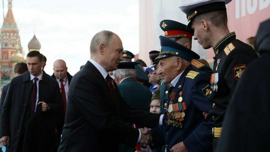 Путин поздравил россиян с 80-летием Победы - Новости Калининграда | Фото: телеграм-канал Кремля
