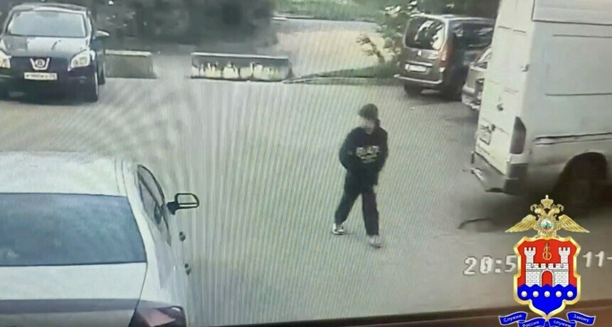  В Калининграде разыскивают поджигателя автомобиля «Мазда» (видео) | Изображение: телеграм-канал УМВД России по Калининградской области
