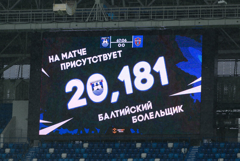 «Балтика» снова чемпион после перерыва в 30 лет (фото с матча) | Фото: Александр Мелехов
