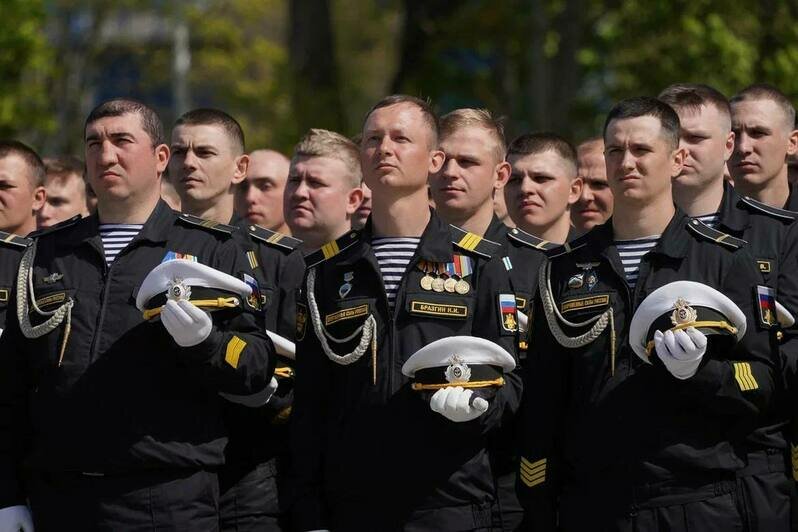 В Калининградской области отметили 322-ю годовщину образования Балтфлота (фото) - Новости Калининграда | Фото: телеграм-канал Алексея Беспрозванных
