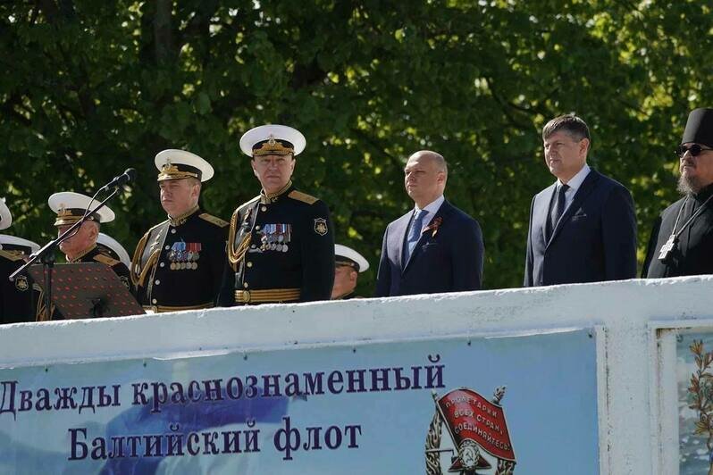 В Калининградской области отметили 322-ю годовщину образования Балтфлота (фото) - Новости Калининграда | Фото: телеграм-канал Алексея Беспрозванных