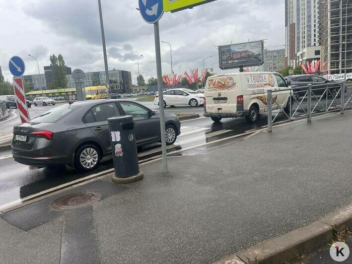 Сам себе гаишник: калининградский пешеход нашёл в городе место, где автомобилисты нарушают правила каждую минуту - Новости Калининграда | Фото читателя
